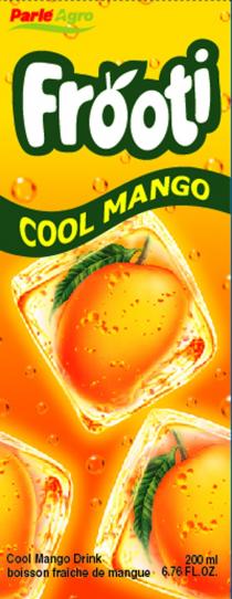 Frooti COOL MANGO Cool Mango Drink boisson fraîche de mangue