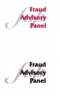 fap Fraud Advisory Panel