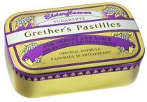 Elderflower SUGARFREE Grether's Pastilles FOR THROAT AND VOICE with glycerine & elderflower extract