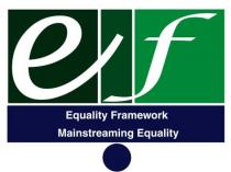 ef Equality Framework Mainstreaming Equality