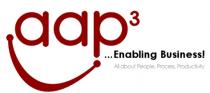 aap³...Enabling Business! All about People, Process, Productivity