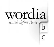 wordia search define share b c