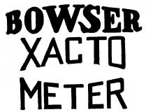 BOWSER XACTO METER