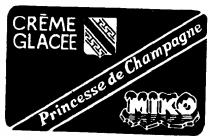 CREME GLACEE PRINCESS DE CHAMPAGNE MIKO