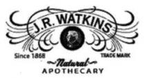 J.R. WATKINS Since 1868 TRADE MARK Natural APOTHECARY