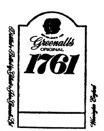 Greenalls ORIGINAL 1761