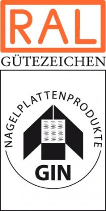 RAL GÜTEZEICHEN NAGELPLATTENPRODUKTE GIN