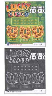 LUCKY BINGO TOP PRIZE £XX,XXX PRIZE PRIZE PRIZE The National Lottery