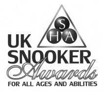 SHA UK SNOOKER Awards FOR ALL AGES AND ABILITES