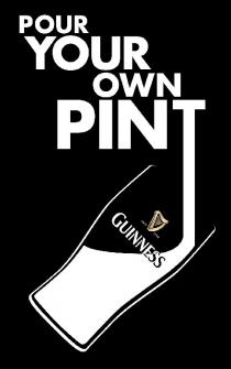 POUR YOUR OWN PINT GUINNESS