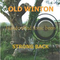 OLD WINTON Hancrafted tonic beers STRONG BACK