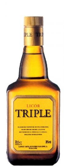 LICOR TRIPLE 70cl e 38% vol