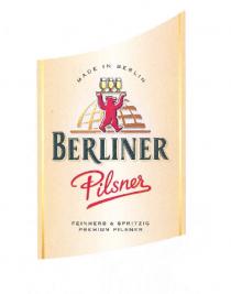 MADE IN BERLIN BERLINER PILSNER FEINHERB & SPRITZIG PREMIUM PILSNER