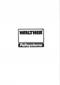 WALTHER Faltsysteme