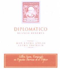 DIPLOMÁTICO BLANCO RESERVA RON EXTRA AÑEJO ULTRA PREMIUM