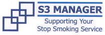 S3 MANAGER Supporting Your Stop Smoking Service