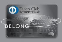 Diners Club INTERNATIONAL BELONG