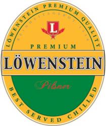 LÖWENSTEIN LÖWENSTEIN PREMIUM QUALITY PREMIUM Pilsner BEST SERVED CHILLED