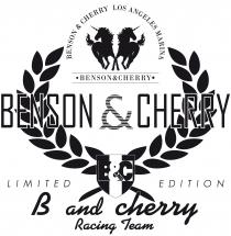 BENSON & CHERRY LOS ANGELES MARINA LIMITED EDITION B AND CHERRY RACING TEAM B&C