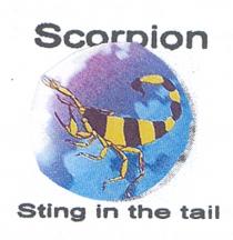 Scorpion Sting in the tail