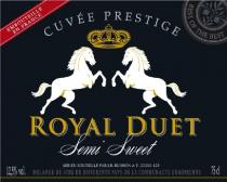 Cuvee Prestige Royal Duet Semi Sweet