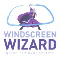 WINDSCREEN WIZARD glass removal system