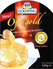 GOLDSTEIG Ofengold feiner Gourmet-Käse für den Ofen