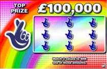 TOP PRIZE £100,000