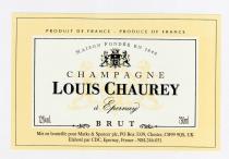 CHAMPAGNE LOUIS CHAUREY à Epernay MAISON FONDÉE EN 1840 BRUT