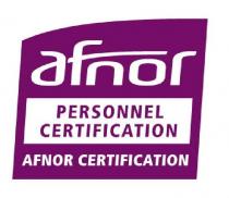 afnor PERSONNEL CERTIFICATION AFNOR CERTIFICATION