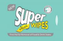 NEW elias SUPER wipes First Aid for Removal of Food & Drink Stains