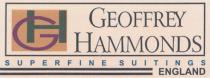 GH GEOFFREY HAMMONDS SUPERFINE SUITINGS ENGLAND