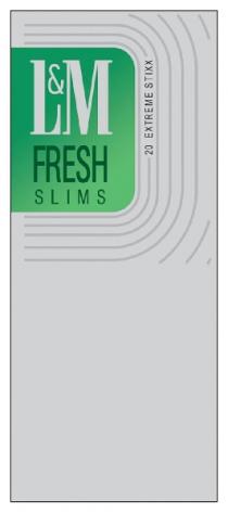 L & M FRESH SLIMS 20 EXTREME STIXX