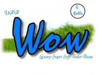 UPP Wow Luxury Super Soft Toilet Tissue 4 Rolls