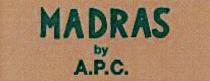 MADRAS by A.P.C.