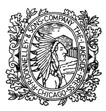 THE LAKESIDE PRESS CHICAGO R.R. DONNELLEY AND SONS COMPANY.