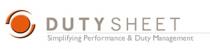 DUTY SHEET Simplifying Performance & Duty Management