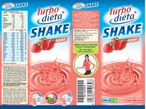 Turbó diéta Shake eper