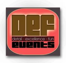 def detail excellence fun events