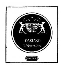 OAKLAND Cigarettes filter