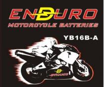 ENDURO MOTORCYCLE BATTERIES YB16B-A