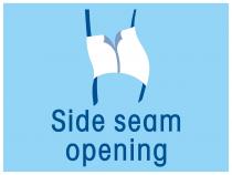 SIDE SEAM OPENING