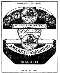 D. LAZZARONI & C AMARETTI DI SARONNO