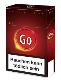 American Blend RED Go Rauchen kann tödlich sein