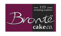 Bronté cakeco. over 125 years of baking tradition