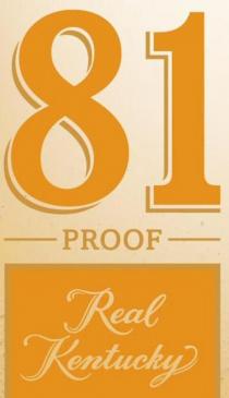 81 PROOF Real Kentucky