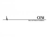 CESI TRUST THE POWER OF EXPERIENCE