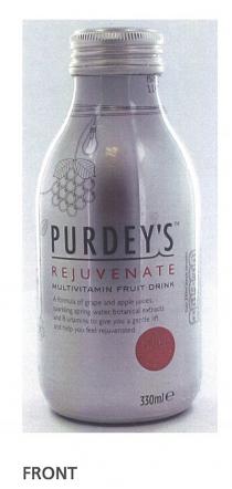 PURDEY'S REJUVENATE MULTIVITAMIN FRUIT DRINK