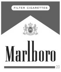 FILTER CIGARETTES PM VENI-VEDI-VICI Marlboro 20