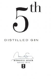 5th DISTILLED GIN